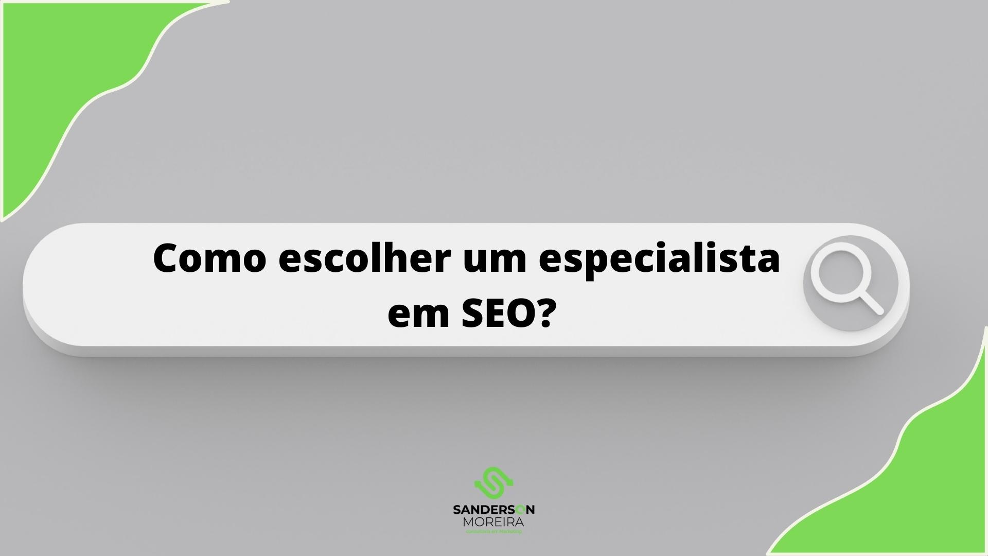 Especialista em SEO