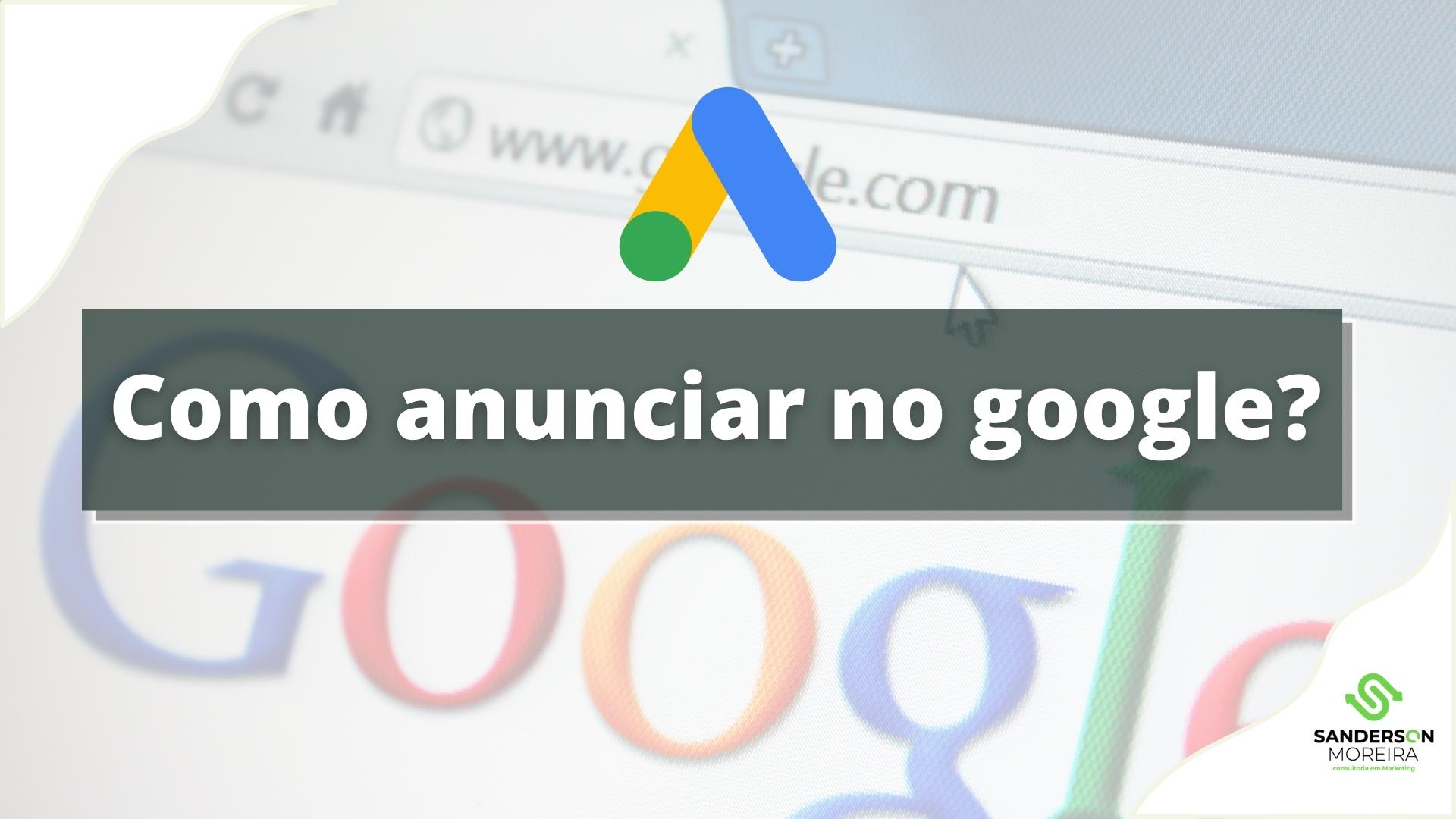 anunciar no google